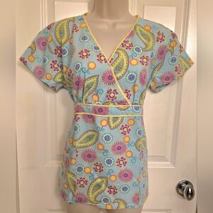 Just Love Scrub Top- XS